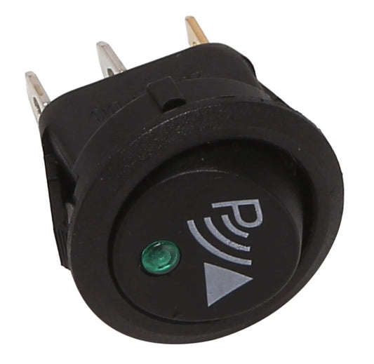 CAS-ROCKER-PARKING - Parking Aid Round Rocker Switch with On/Off Light