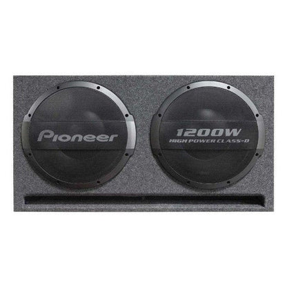 Pioneer TS-WX1220AH 30 cm x 2 Bass Reflex Subwoofer with Built-in Amplifier (3000 W)