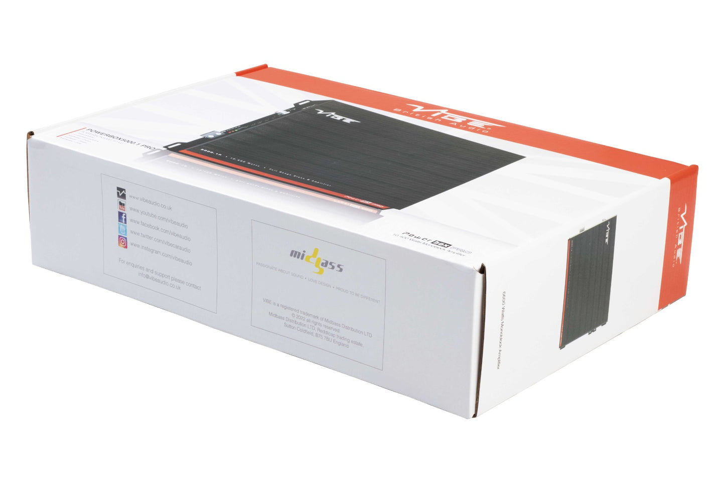 VIBE Powerbox5000.1P - Mono Class D 5000w RMS Amplifier