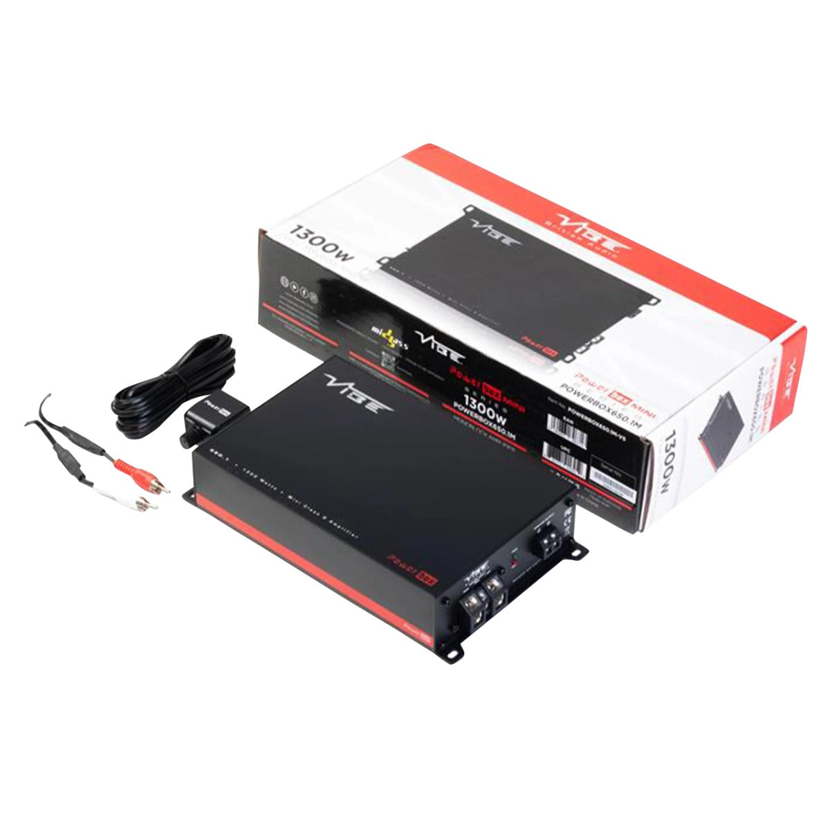 VIBE Powerbox650.1M-V5 - Powerbox series 650w RMS Micro Mono Class D Amplifier