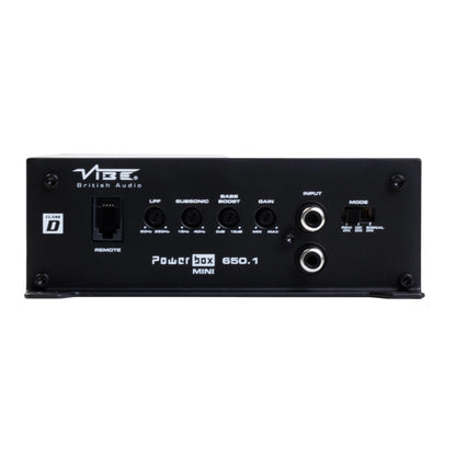 VIBE Powerbox650.1M-V5 - Powerbox series 650w RMS Micro Mono Class D Amplifier