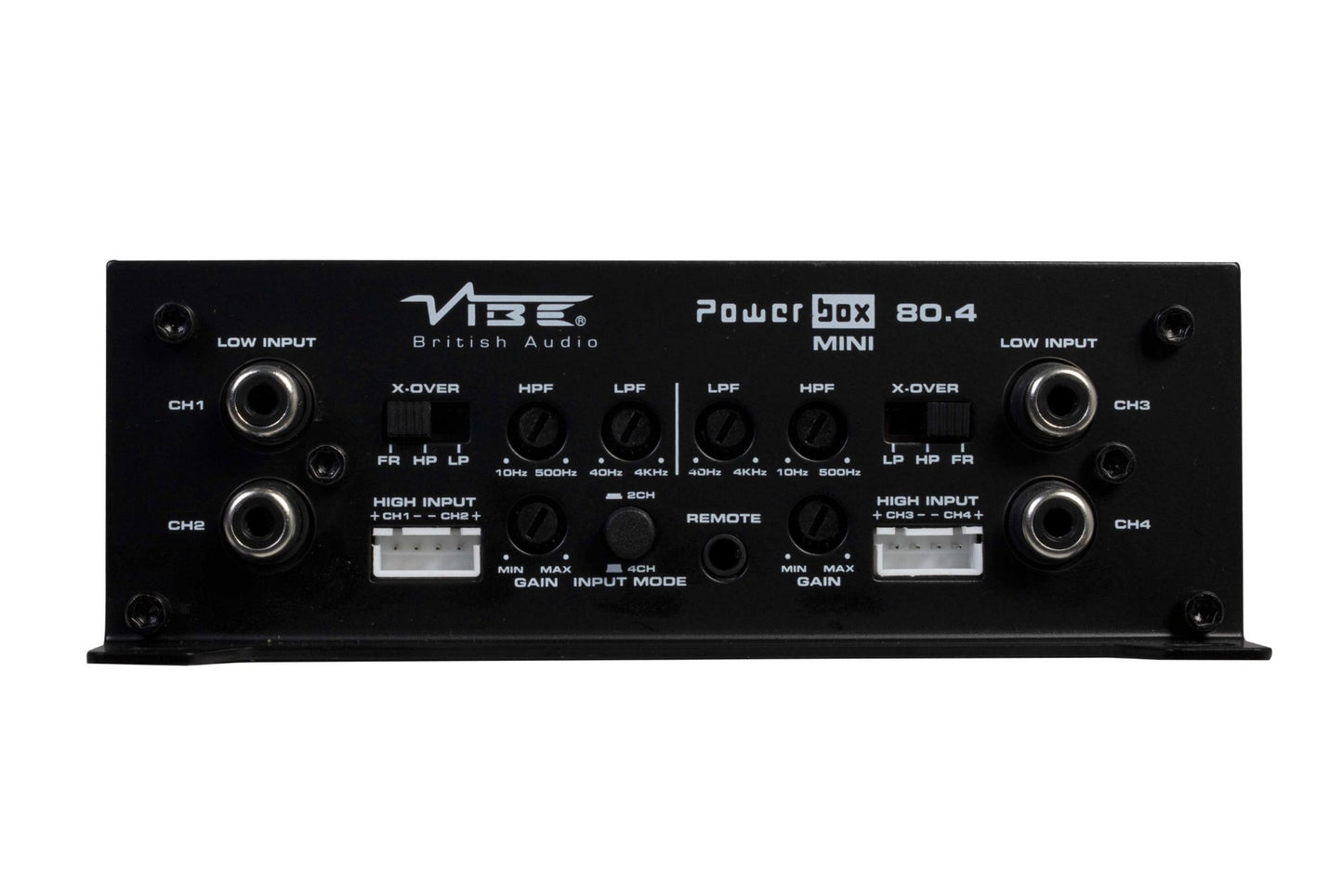 VIBE Powerbox 80.4M-V0 - 4 Channel Class D Amplifier