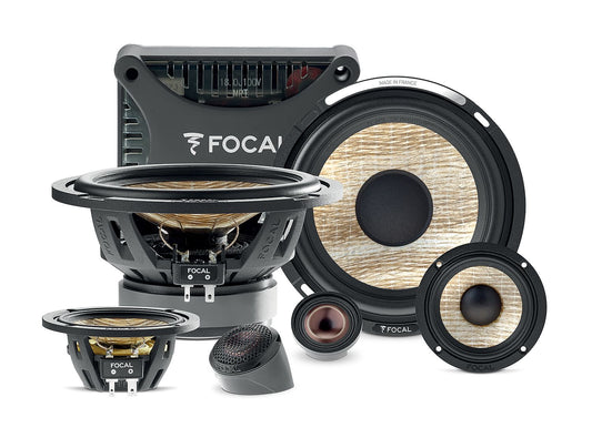 Focal PS165-F3E - Flax EVO 6.5" 3-Way Car Component Speaker 320W