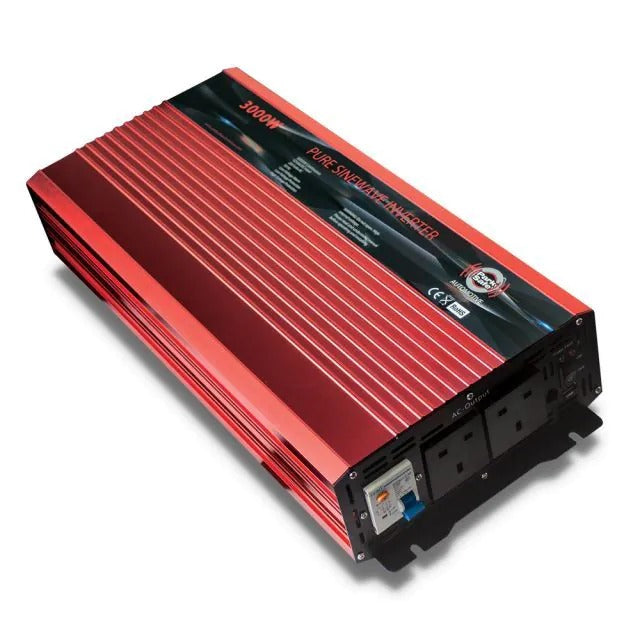Parksafe PS2004 – Power Inverter Pure Sine Wave – 12v 3000 Watt
