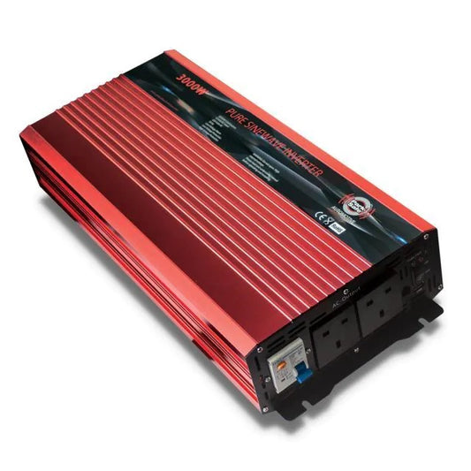 Parksafe PS2004 – Power Inverter Pure Sine Wave – 12v 3000 Watt