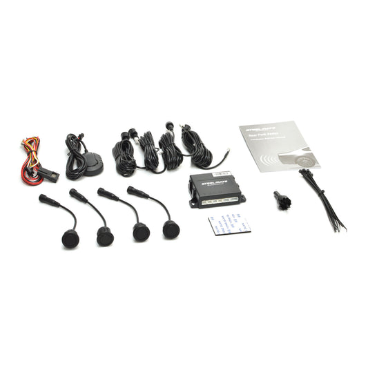 STEELMATE PTSC1 Matt Black Rear Parking Sensors