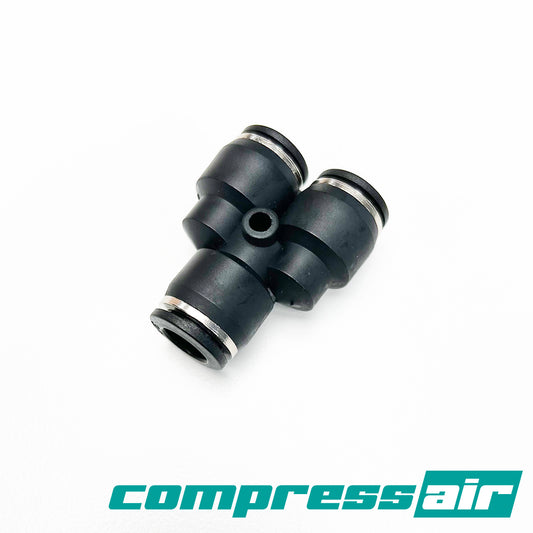CompressAir union Y 3/8" PTC X 3/8" PTC X 3/8" PTC