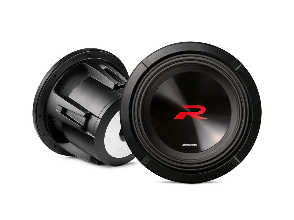 Alpine R2-W10D2 R-Series Subwoofer with Dual 2-Ohm Voice Coils