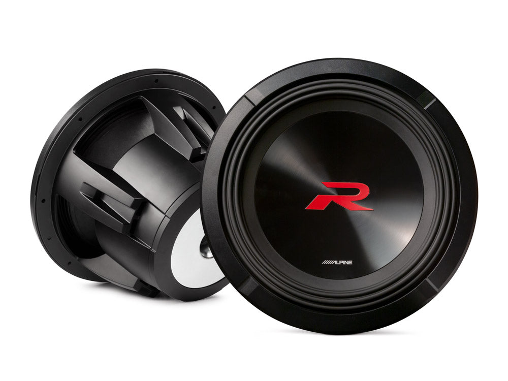 Alpine R2-W12D2 R-Series Subwoofer with Dual 2-Ohm Voice Coils