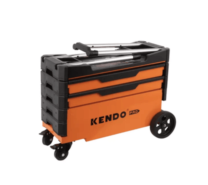 Kendo 90333 - Tool Trolley Cart Roller Cabinet Heavy Duty Garage Workshop Collapsable
