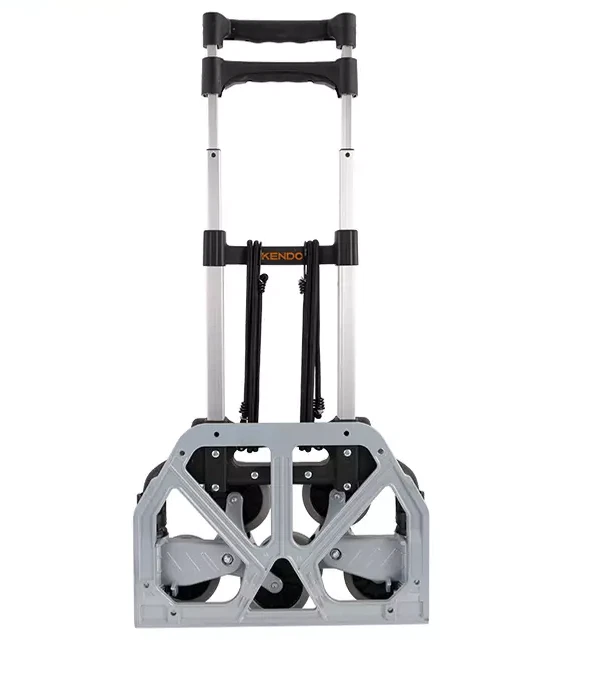 Kendo 90805 - Folding Stair Climber Sack Truck 80kg Aluminium Hand Trolley 50Kg Stairs