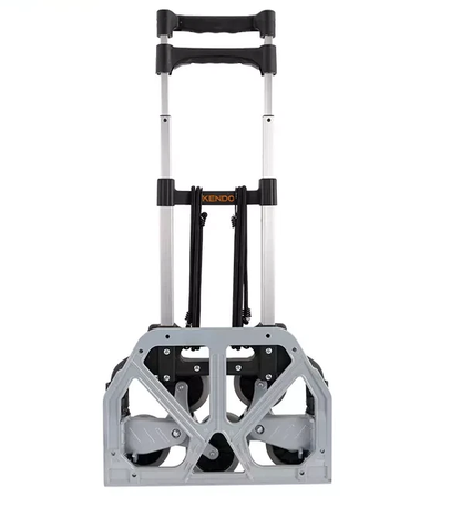 Kendo 90805 - Folding Stair Climber Sack Truck 80kg Aluminium Hand Trolley 50Kg Stairs