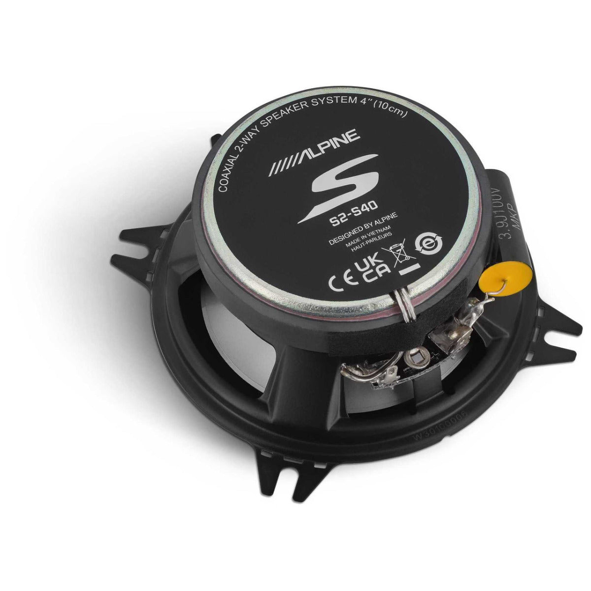 Alpine S2-S40 - S-Series 4" 2-Way Coaxial Car Speakers
