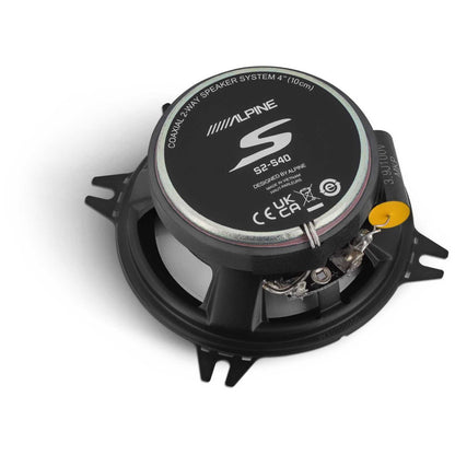 Alpine S2-S40 - S-Series 4" 2-Way Coaxial Car Speakers