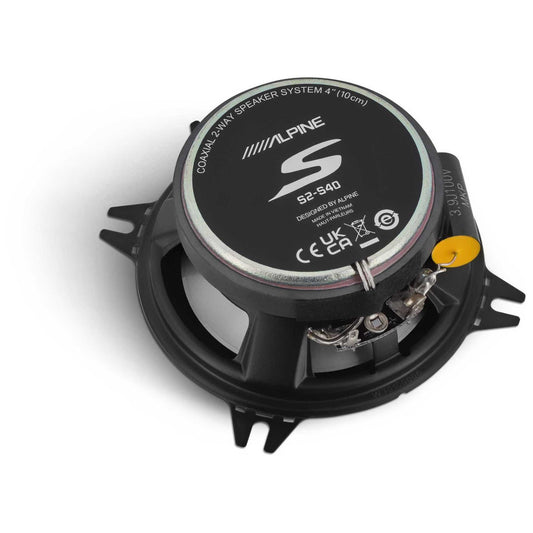 Alpine S2-S40 - S-Series 4" 2-Way Coaxial Car Speakers