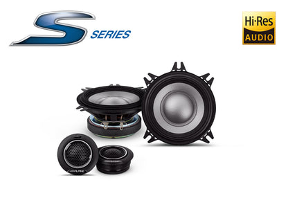Alpine S2-S40C - S-Series 4" 2-Way Component Car Speakers