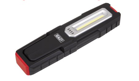 Sealey LEDWC04 5W COB & 1W SMD LED Inspection Light - Wireless Rechargeable