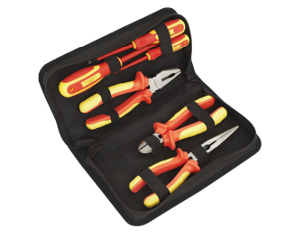 Sealey S01218 6pc Electrical VDE Tool Kit