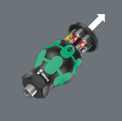 Wera 05008874001 Kraftform Kompakt Stubby magazine 2, 6 pieces