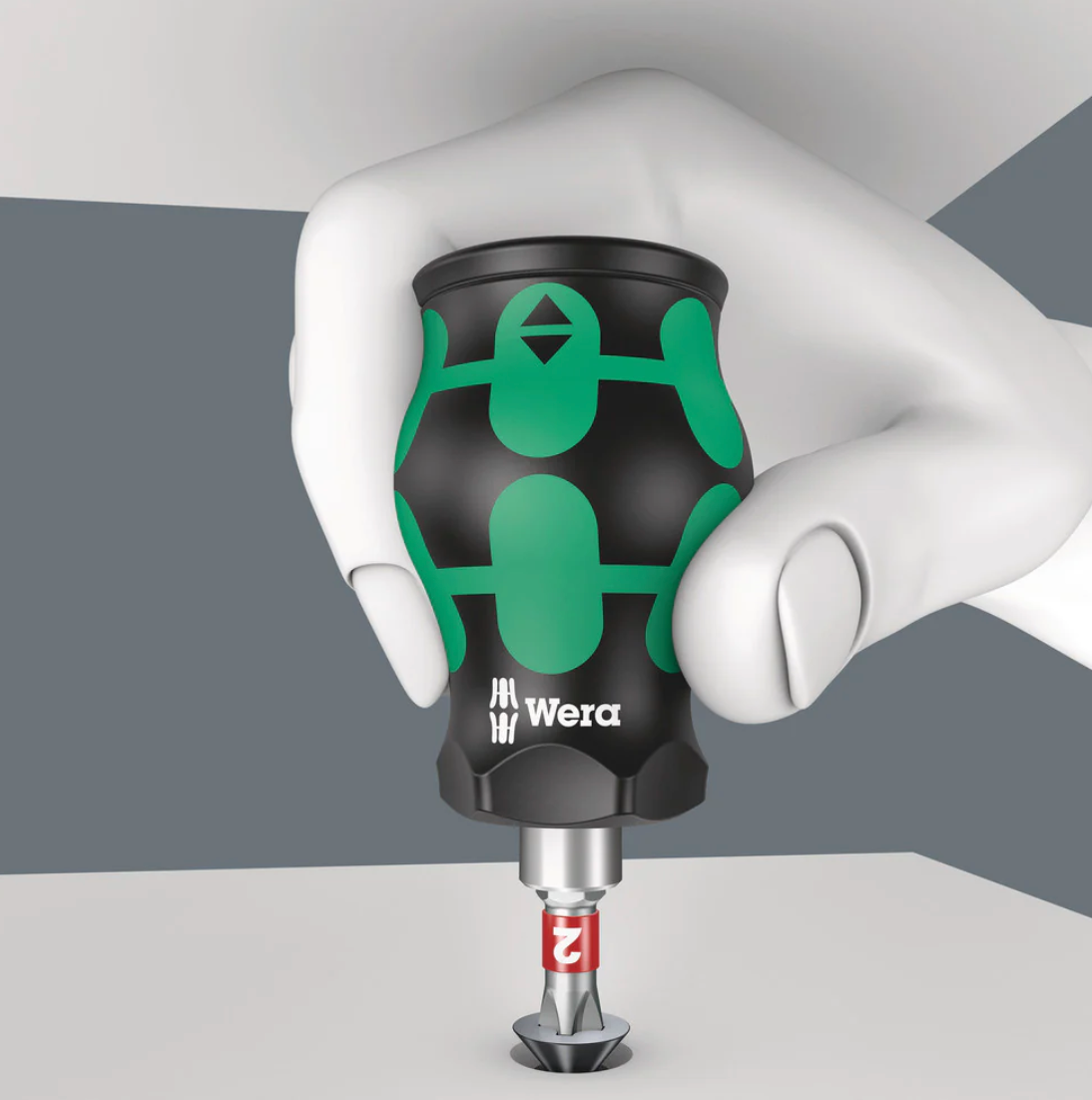 Wera 05008874001 Kraftform Kompakt Stubby magazine 2, 6 pieces