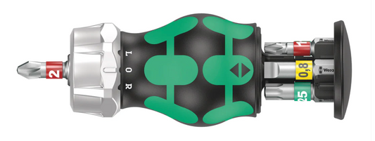 Wera 05008883001 Kraftform Kompakt Stubby magazine RA 1, 6 pieces