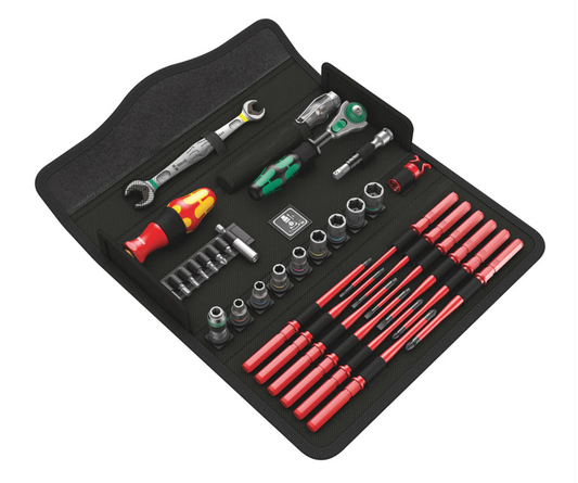Wera 05135926001 Kraftform Kompakt W 1 Maintenance, 35 pieces