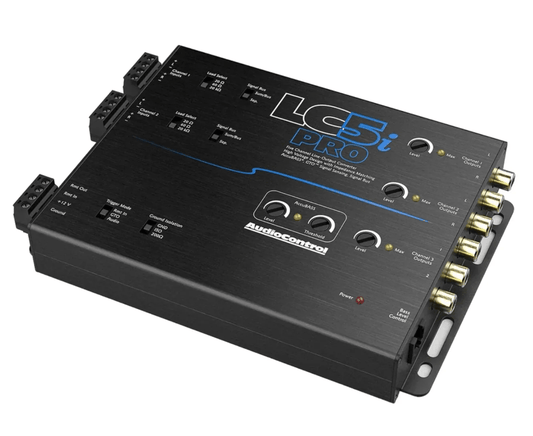 AudioControl LC5i PRO - 5 Channel Line Out Converter With AccuBass Dash Remote Inc