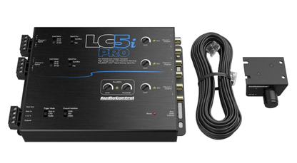 AudioControl LC5i PRO - 5 Channel Line Out Converter With AccuBass Dash Remote Inc