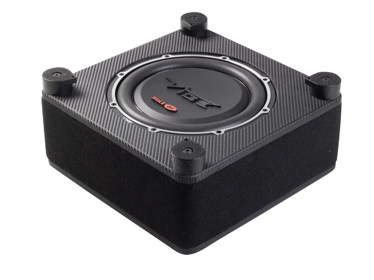 Vibe BASB10-V4 Black Air 10 Inch Compact Bass Enclosure