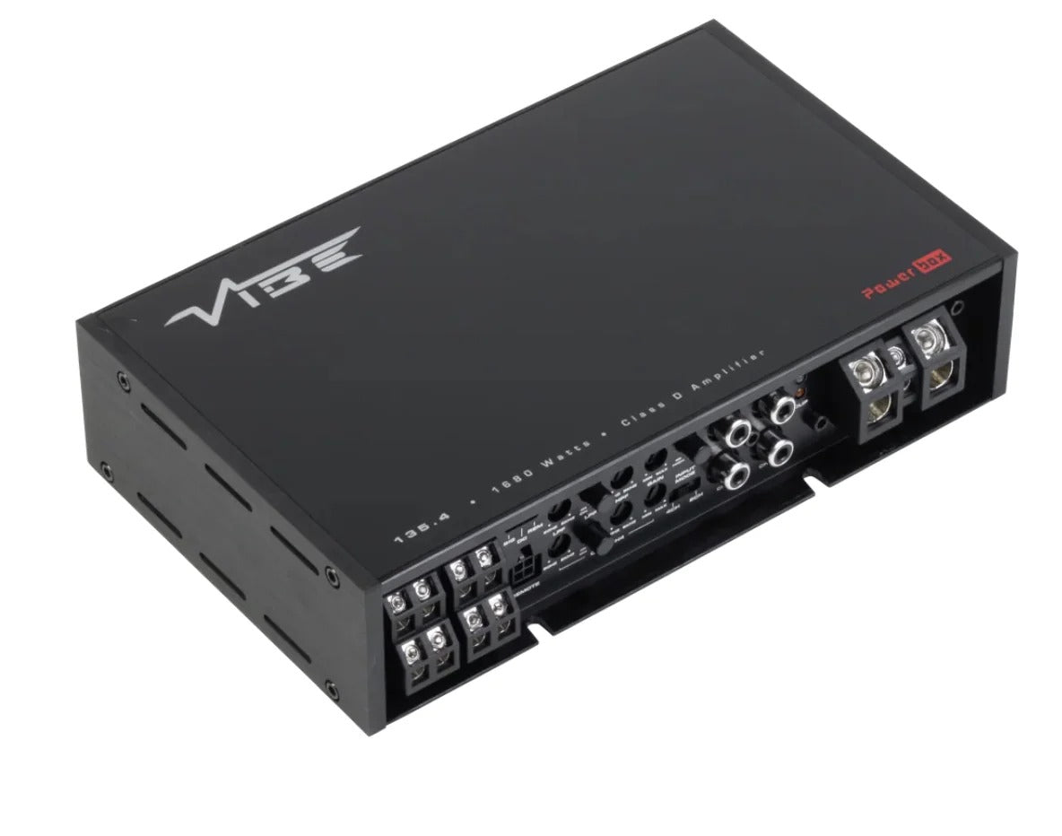 VIBE POWERBOX135.4-V5 - 4 Channel Stereo Amplifier 1680 Watts