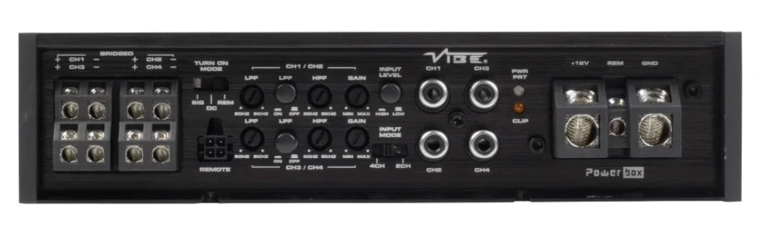 VIBE POWERBOX135.4-V5 - 4 Channel Stereo Amplifier 1680 Watts