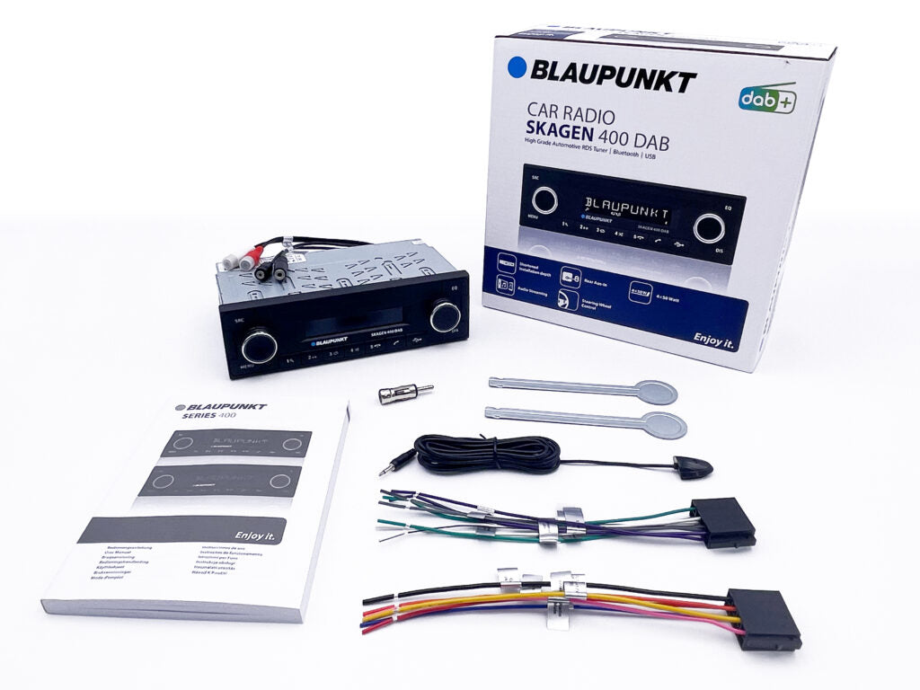 Blaupunkt SKAGEN 400DAB-BT MP3 USB Bluetooth DAB+ IPhone Stereo Tuner