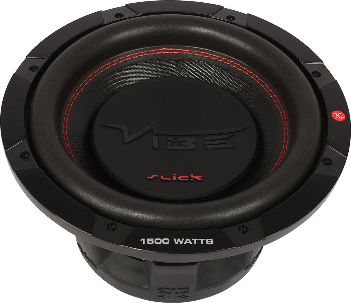 Vibe SLICK10D2-V3 - 10" Dual 2 Ohm Car Subwoofer 1500 Watts