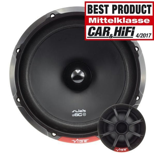 Vibe SLICK6C-V7 - 6.5" 17cm 2 Way Component Car Speakers 540W