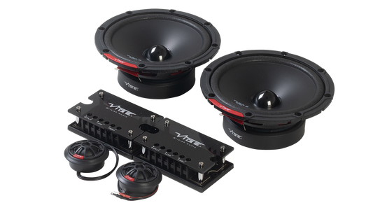 VIBE SLICK6SQC-V9 - Slick Series 6.5" 2-Way Component Speakers