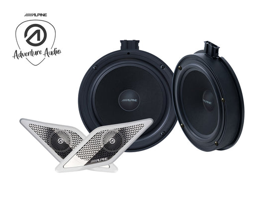 ALPINE SPC-106CRA2 16.5 cm Front Speaker System for Volkswagen Crafter 2 & MAN TGE