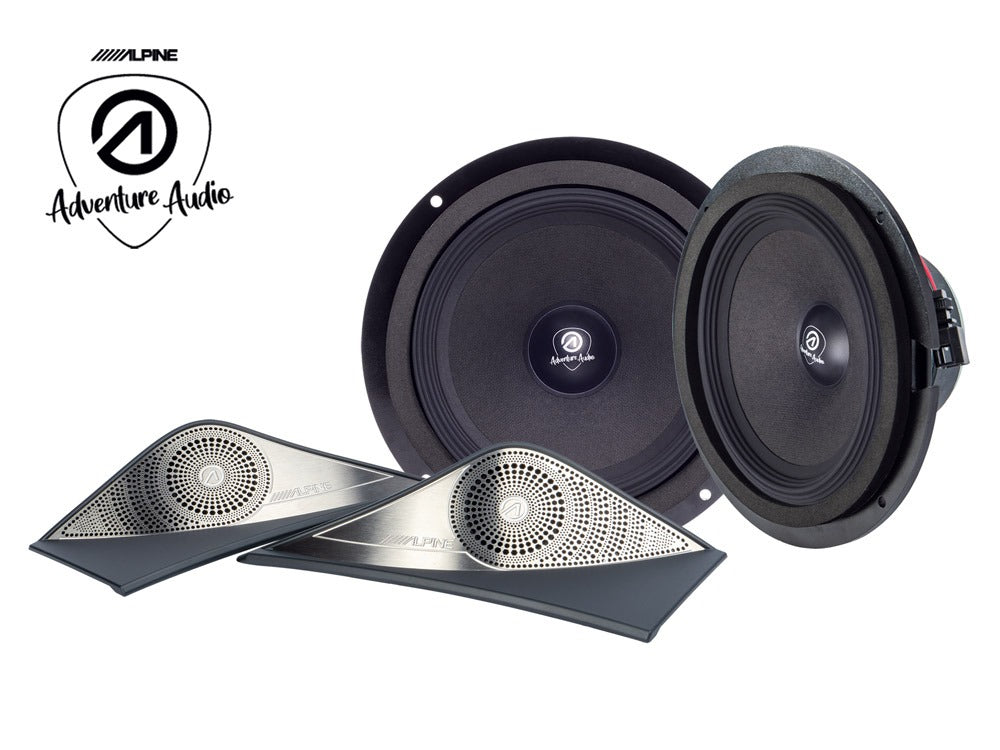 Alpine SPC-106S907-2 - 6.5" Custom Fit Component Speakers for Mercedes Benz Sprinter