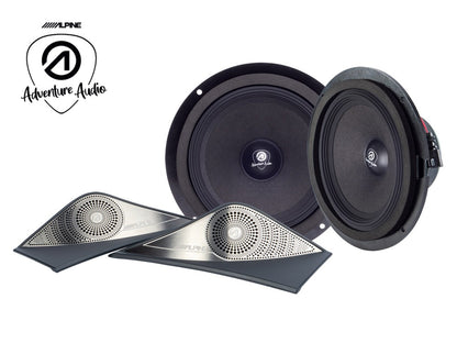 Alpine SPC-106S907-2 - 6.5" Custom Fit Component Speakers for Mercedes Benz Sprinter
