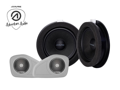 Alpine SPC-106TRA7 - FORD Transit Custom Replacement 6.5" Custom Fit Speakers 180W