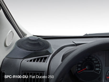 Alpine SPC-R100-DU - Radial On-Dash Speakers for Fiat Ducato 3, Citroën Jumper II & Peugeot Boxer II