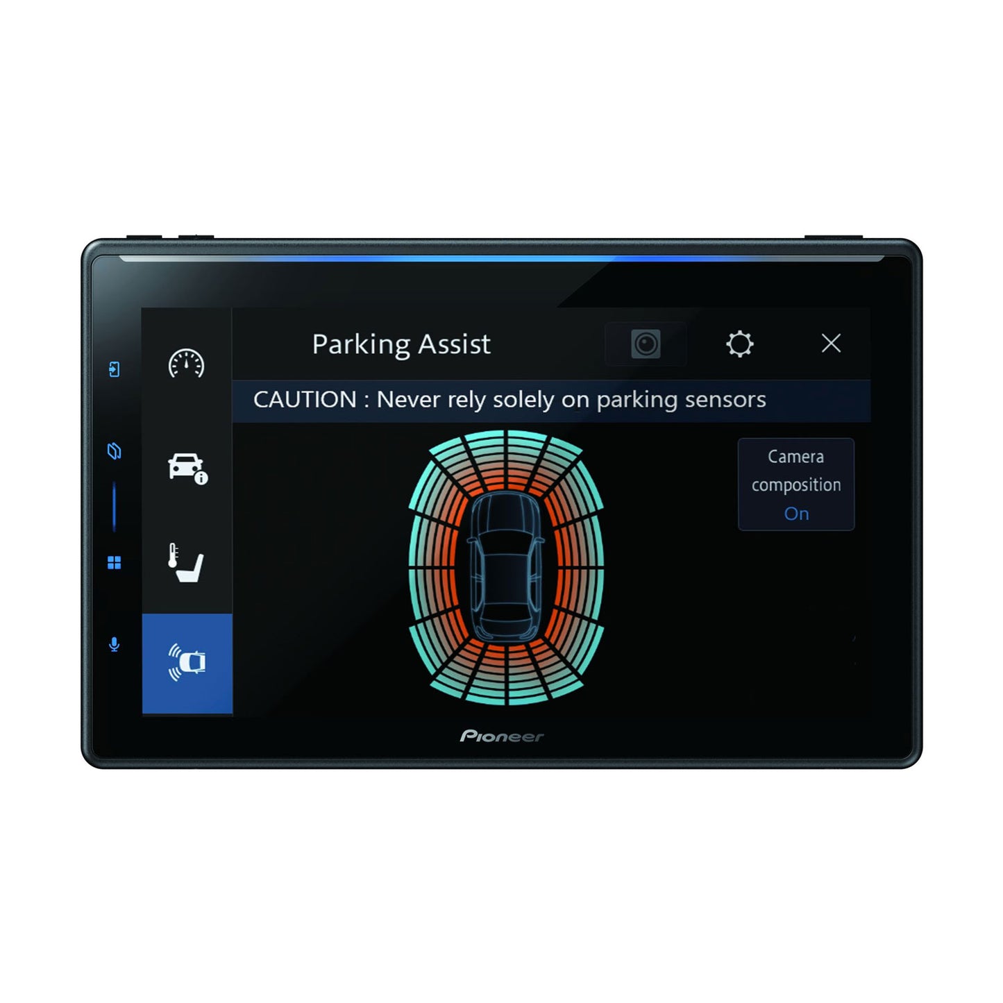 Pioneer SPH-EVO107DAB-1D 10" Floating Touchscreen Wireless CarPlay Android Auto Bluetooth DAB+ Single DIN Chassis