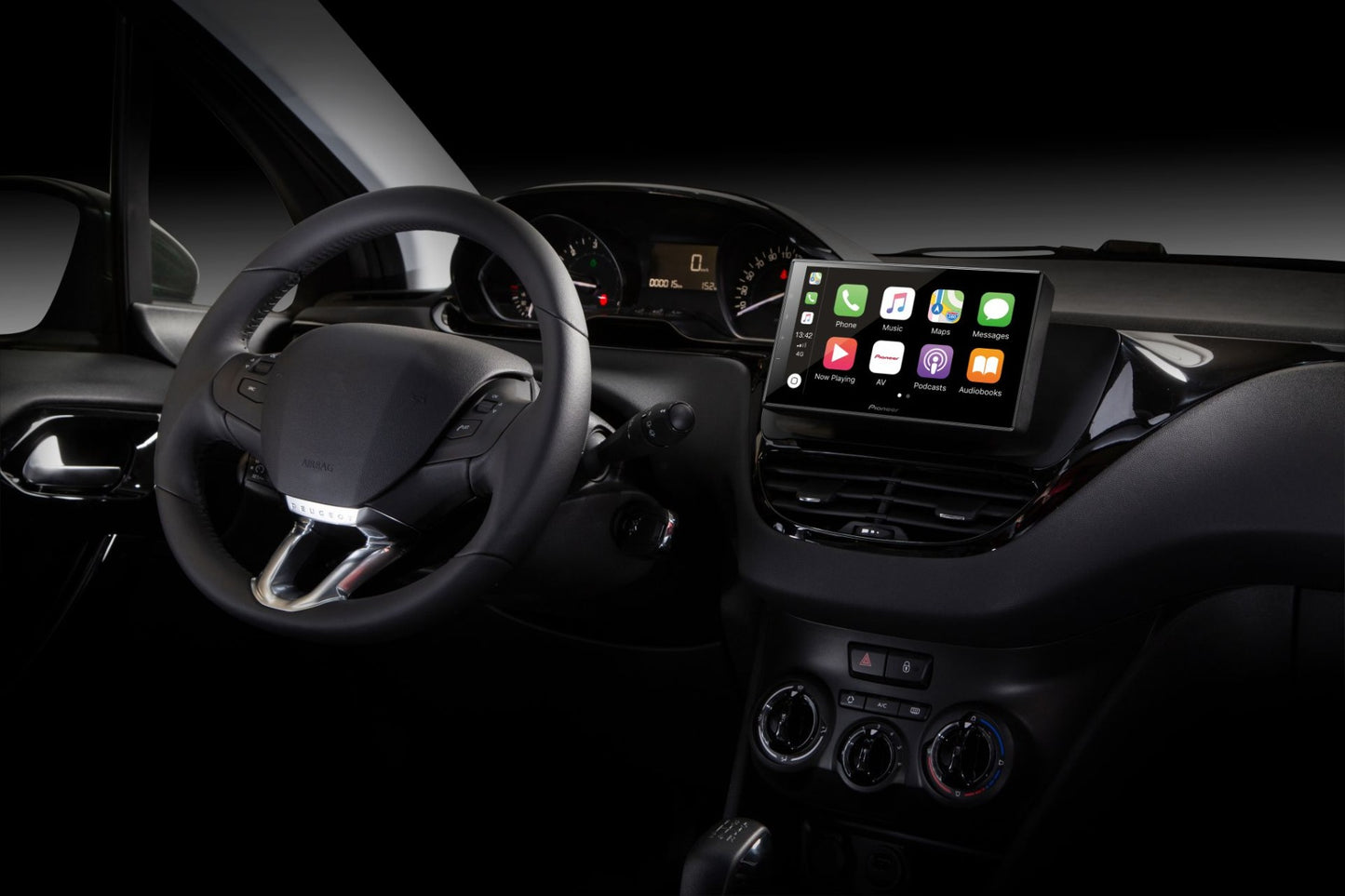 Pioneer SPH-EVO64DAB-208 - 6.8" Double DIN Carplay, Android Auto Stereo For Peugeot 208/2008