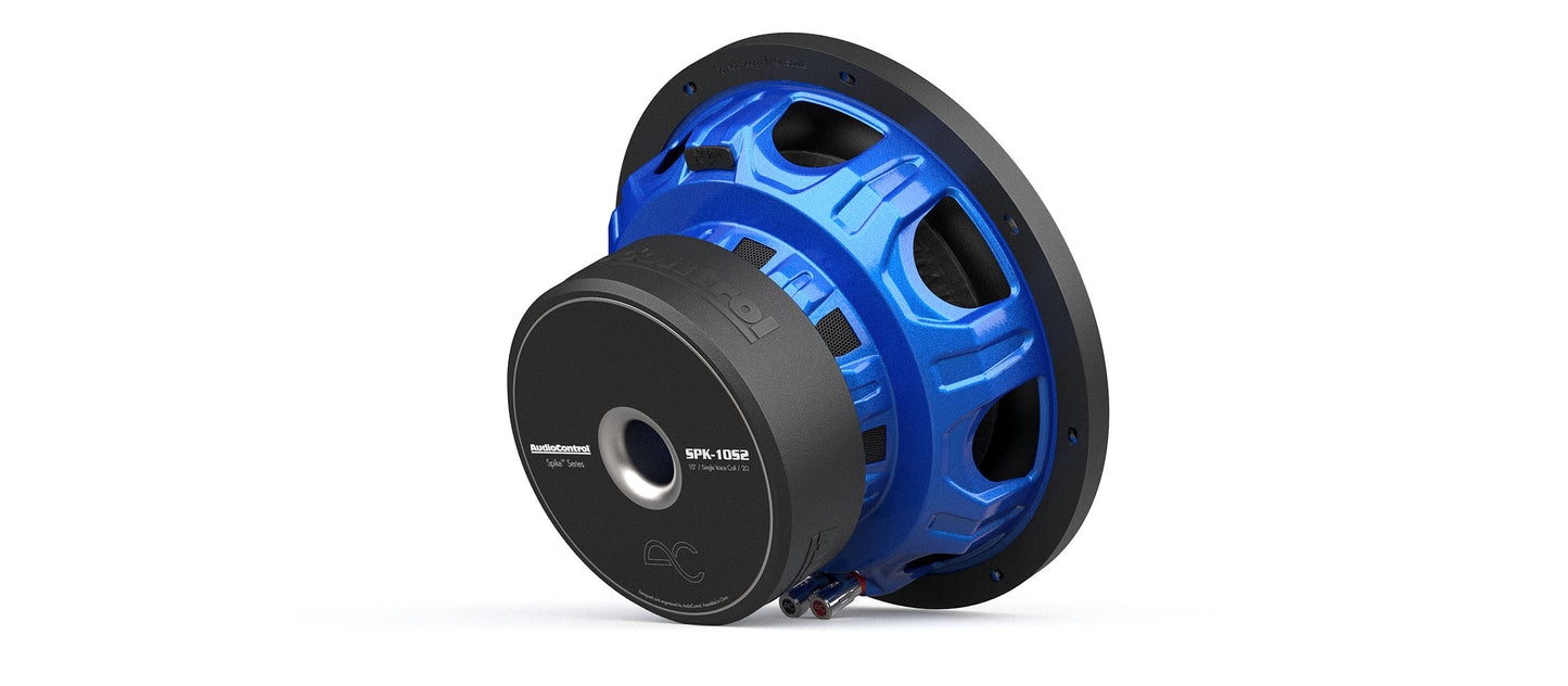 AudioControl SPK-10S2 Spike Series 10-Inch Single 2-ohm High-Performance Subwoofer
