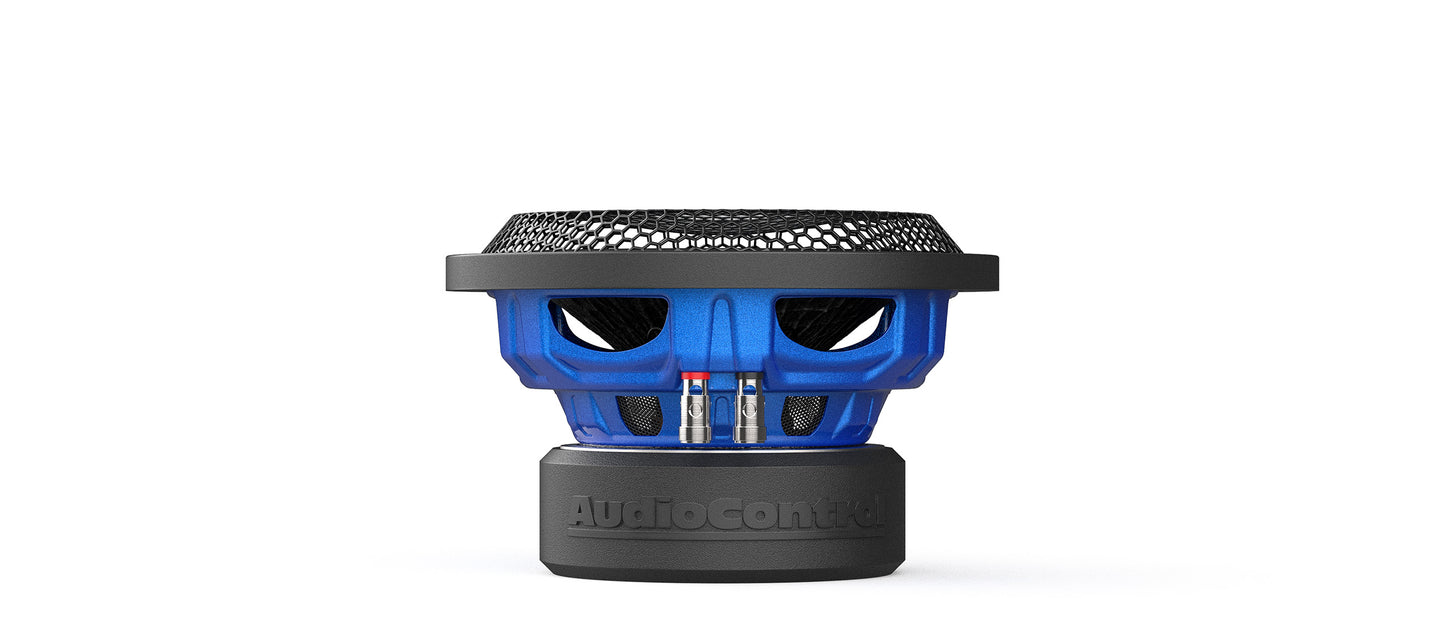 AudioControl SPK-8S4 Spike Series 8-Inch Single 4-ohm High-Performance Subwoofer