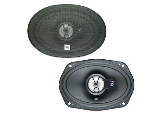 JBL Stage1 9631 - 6" x9" 3-Way Coaxial Shelf Car Speakers 300W