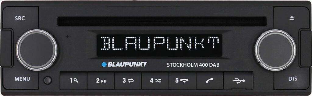 BLAUPUNKT STOCKHOLM 400 DAB - Single DIN, DAB, CD, USB, Bluetooth Stereo