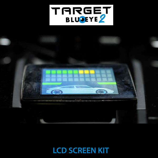 TARGET BLU EYE 2 - Emergency Vehicle & Tetra Radio Detector - LCD Display Kit