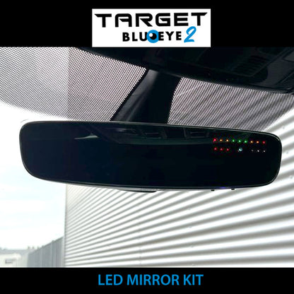 TARGET BLU EYE 2 - Emergency Vehicle & Tetra Radio Detector - LED Mirror Kit
