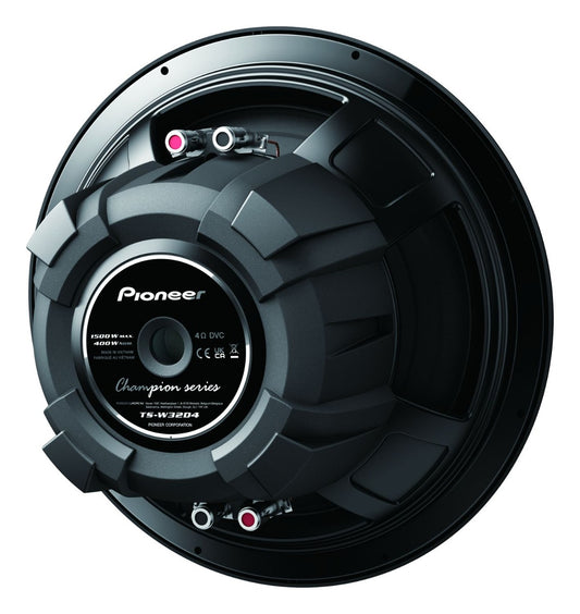 Pioneer TS-W32D4 - Champion Series 12" Dual 4 Ohm Subwoofer