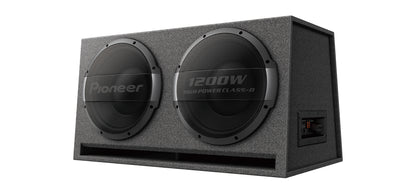 Pioneer TS-WX1220AH 30 cm x 2 Bass Reflex Subwoofer with Built-in Amplifier (3000 W)